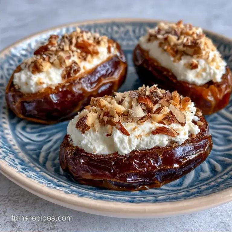 Stuffed Medjool Dates with Nuts