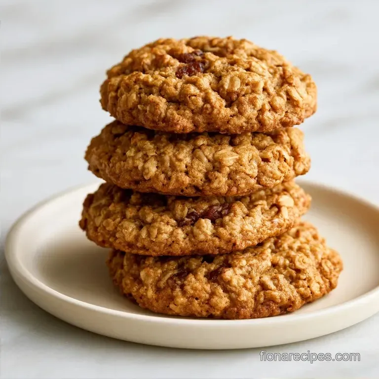 Chewy Sugar Free Oatmeal Date Cookies