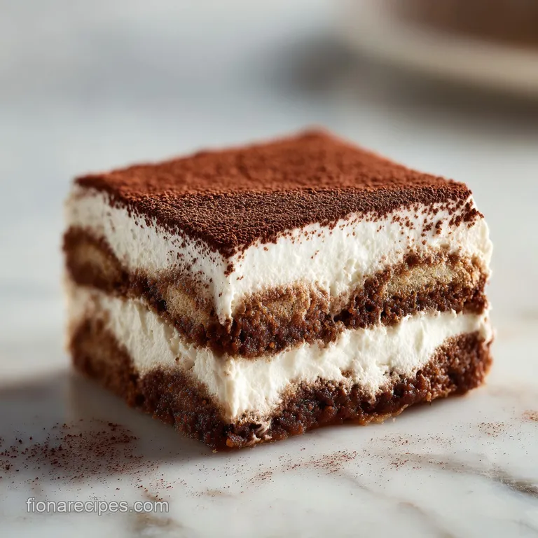 Super Easy Tiramisu Recipe: Creamy and Eggless