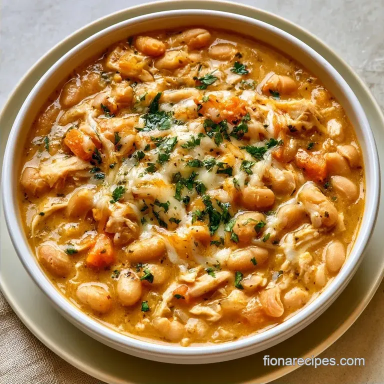 Creamy White Bean Chicken Chili