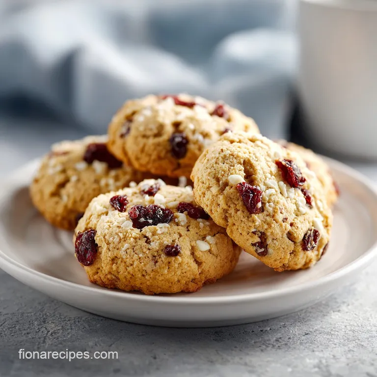 White Chocolate Cranberry Cookies: Soft and Chewy
