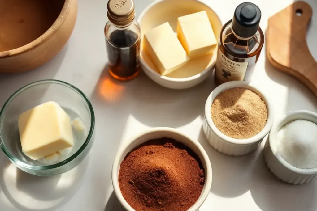 Brownie Layer Ingredients